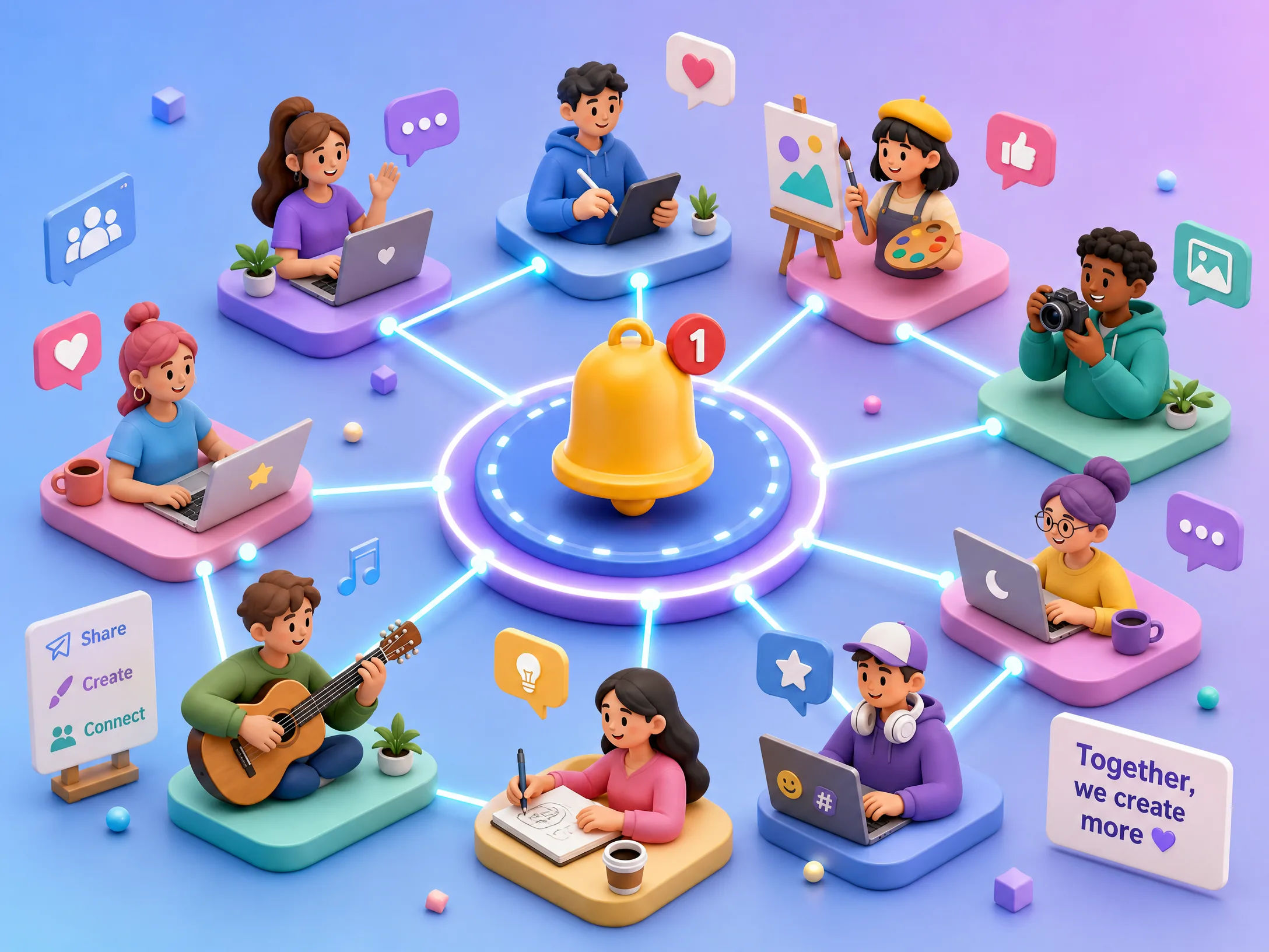 每日大赛创作者通知社区